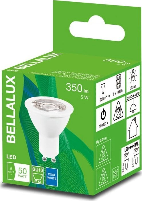 Bellalux LED bulb GU10 5W ECO