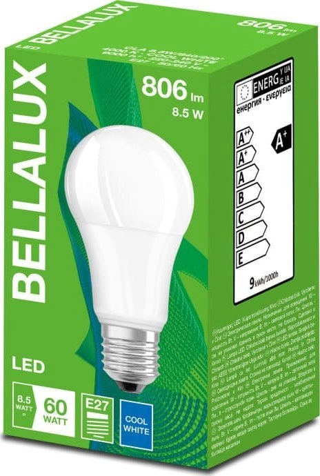 Bellalux LED bulb E27 8.5W