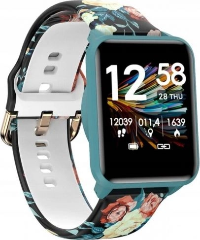 Smartwatch Bemi KIX-M Czarno-niebieski 8853979 6972689170494