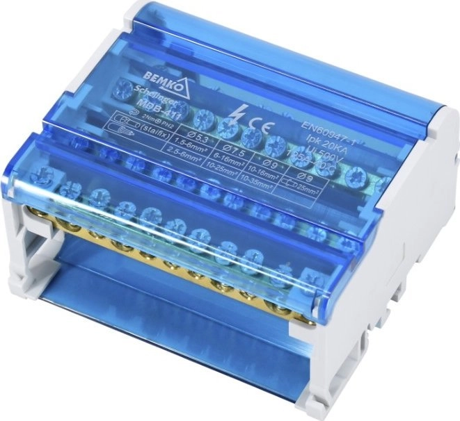 DISTRIBUTION BLOCK 60 TERMINALS 4x15 (11x5