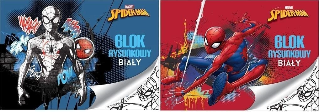 Beniamin Blok rysunkowy A4/20K biały Spider