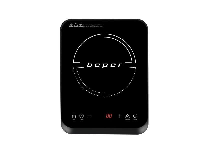 Beper BF.700 hob Black Countertop