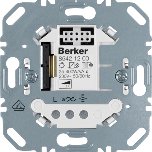 Berker 85421200 dimmers Mountable Dimmer Metallic