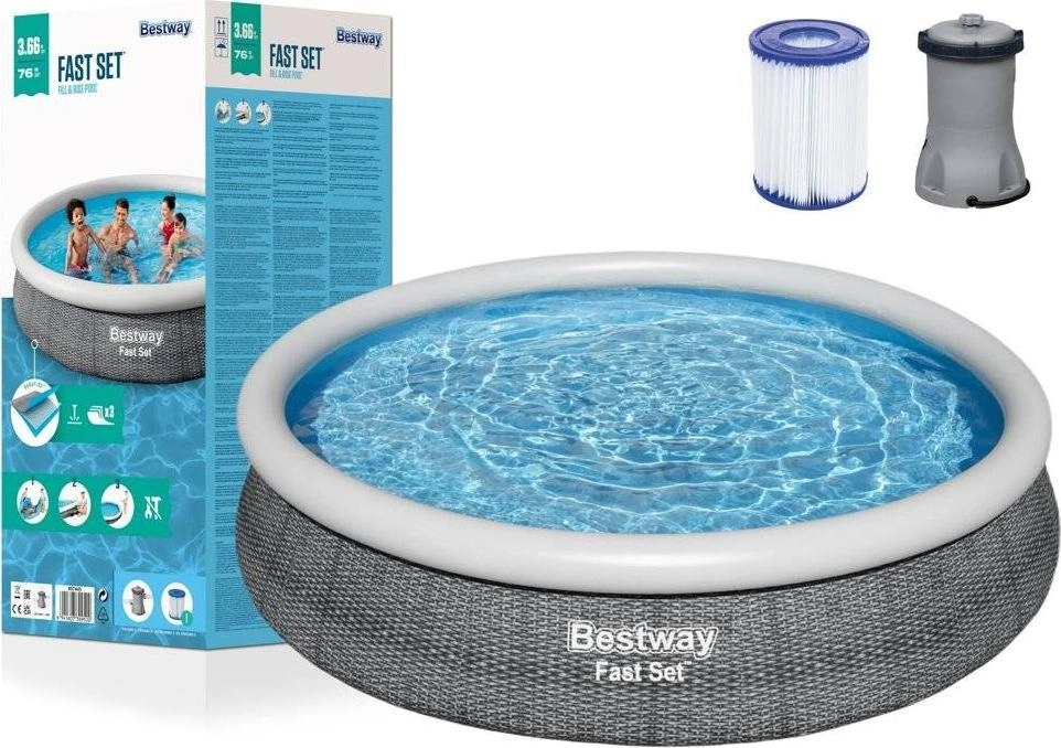 Bestway Fast Set Round Inflatable Pool