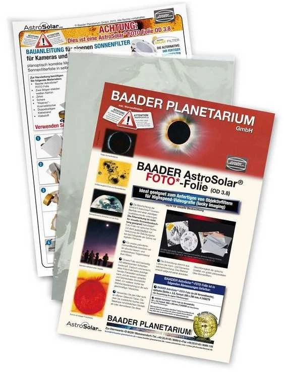Filtr słoneczny Baader ND 3.8