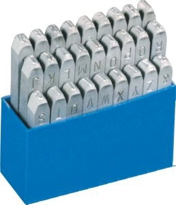 Beta Tools Set of letter markers
