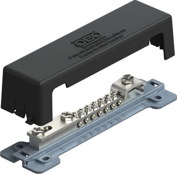 Bettermann Compensation rail cover UV-resistant metal