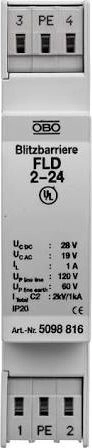 Bettermann Surge arrester for two-wire systems