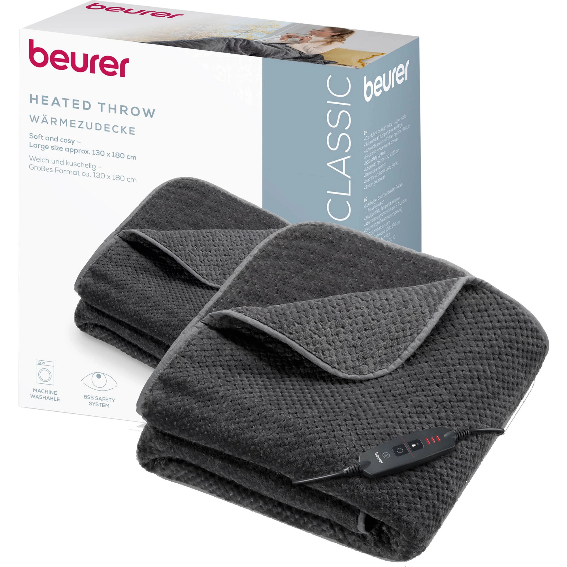 Beurer HD 65 Dark Grey heated
