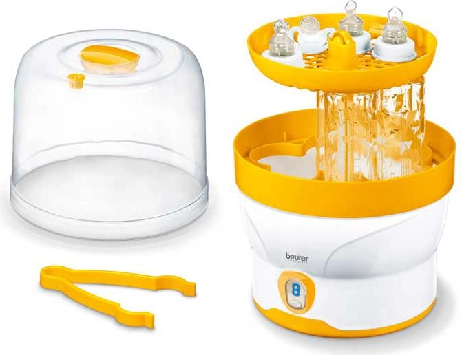 Beurer white/yellow - Digital steam steriliser