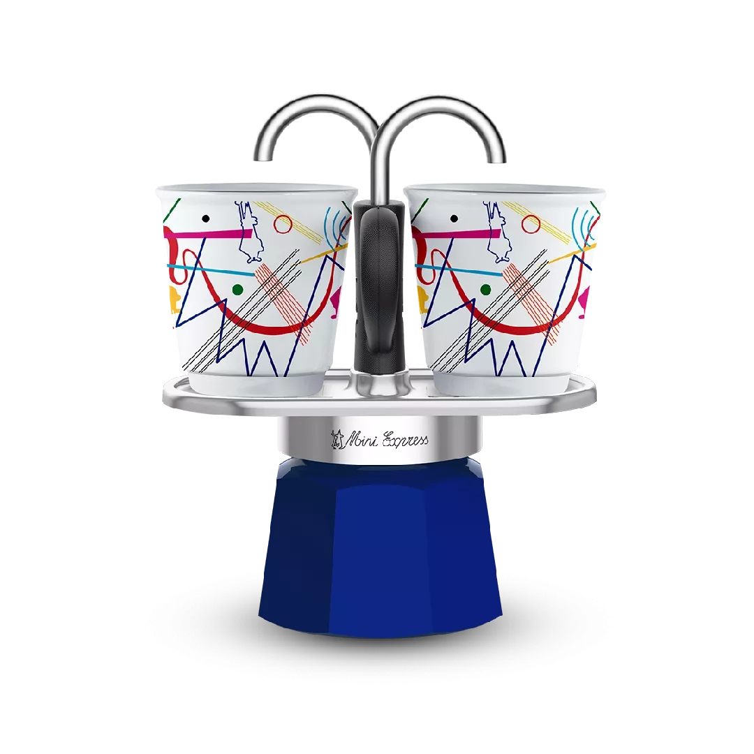 Bialetti Mini Express Kandinsky Moka pot