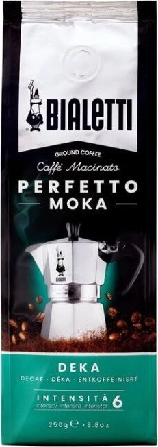 Bialetti Perfetto Moka Deka ground coffee