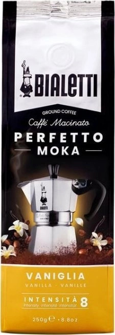 Bialetti Perfetto Moka Vanilla ground coffee
