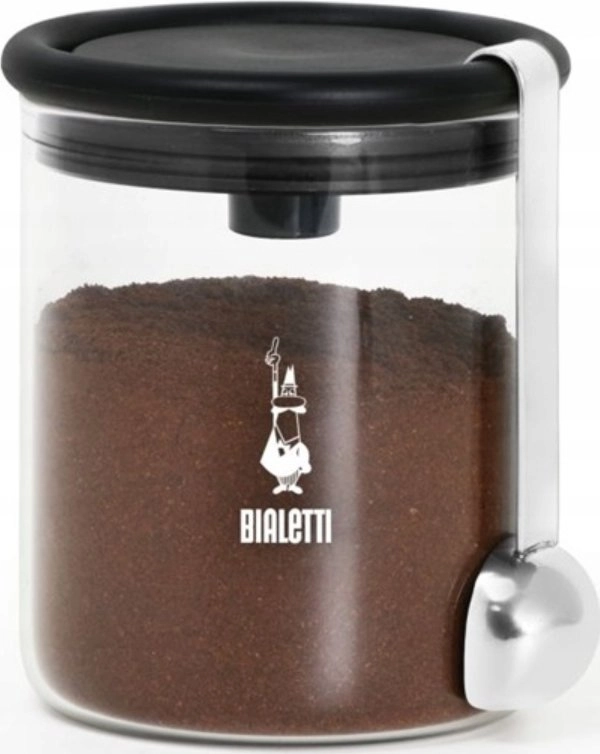 Bialetti DCDESIGN07 jar Round Glass Black