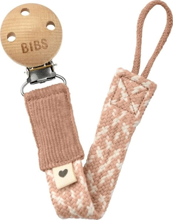 Bibs BIBS PACIFIER BRAID dummy holder