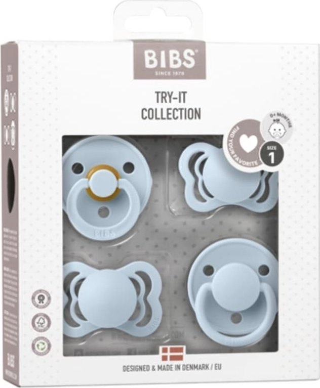 Bibs BIBS TRY-IT PACK BABY BLUE
