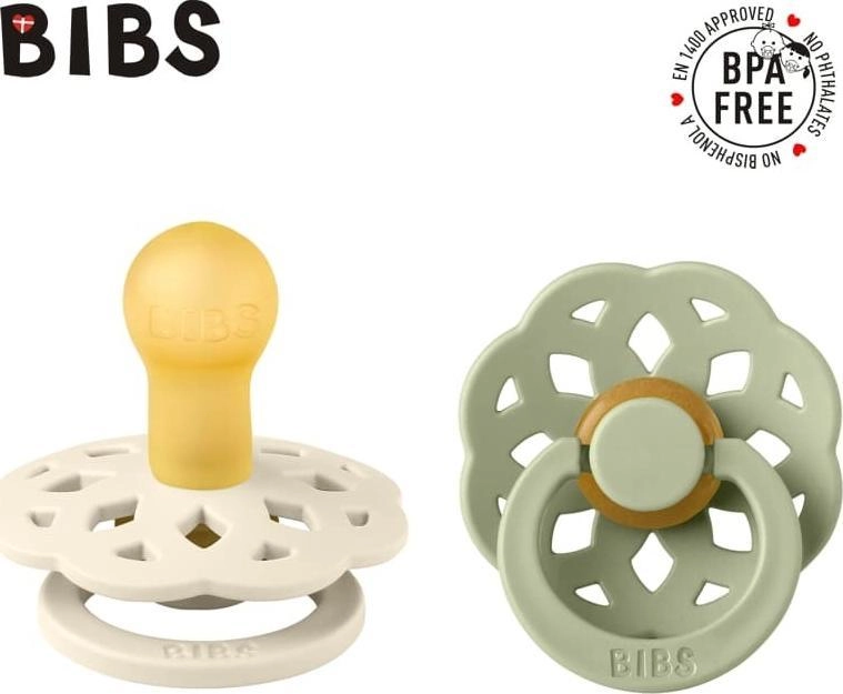 Bibs BIBS BOHEME 2-PACK IVORY SAGE