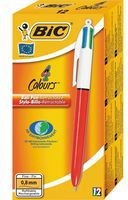 Bic Pen 4 Colors Fine BIC
