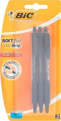 Black Soft feel bls ballpoint pen