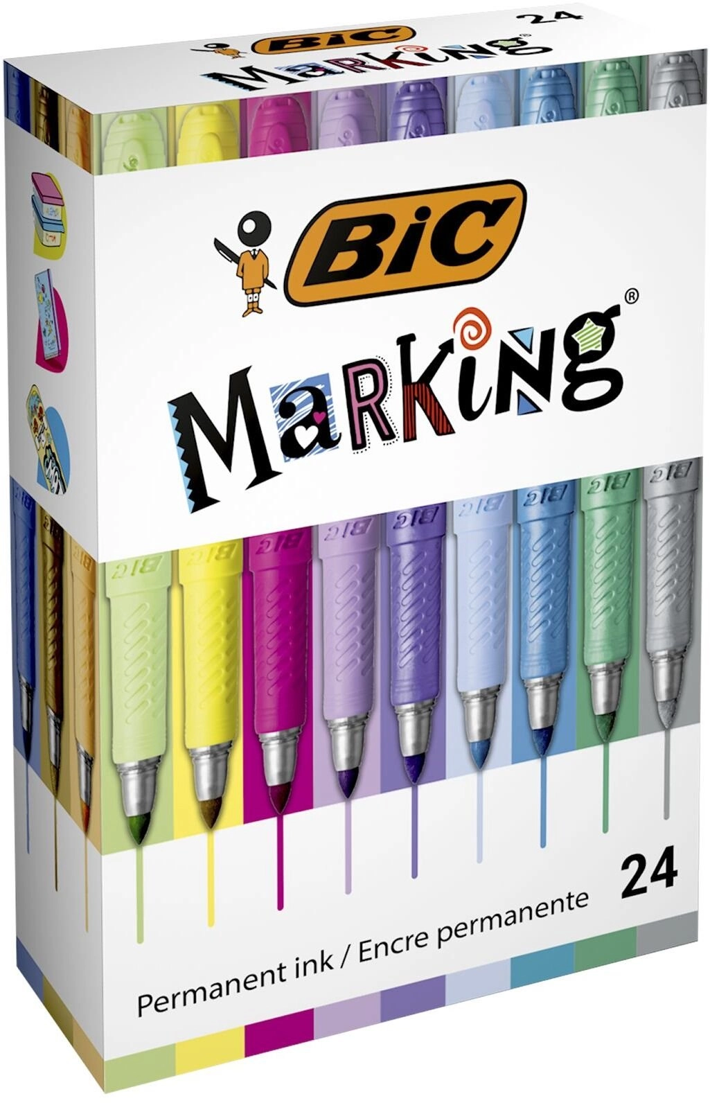 Bic Marker Marking Color permanentny 24