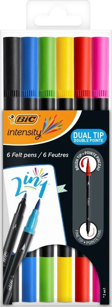 Intensity Dual Tip double-sided marker 6pcs