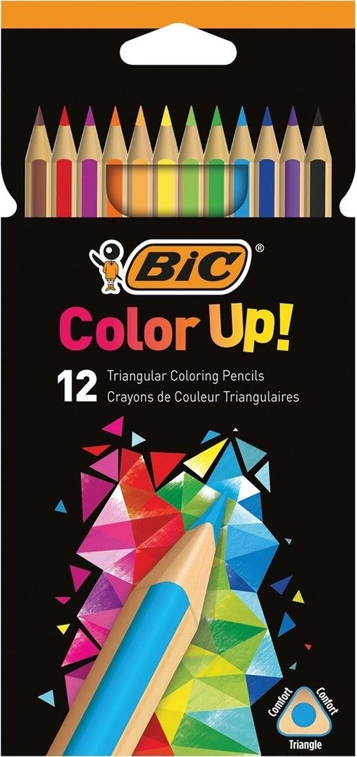 Color UP crayons 12 colors BIC