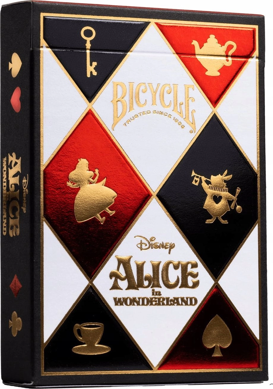Alice in Wonderland BICYCLE cards 0073854097182
