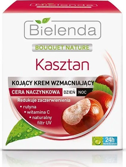 Bielenda Kasztan Cream sealing capillaries for
