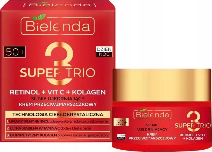 Bielenda Super Trio 50+ Strongly Firming