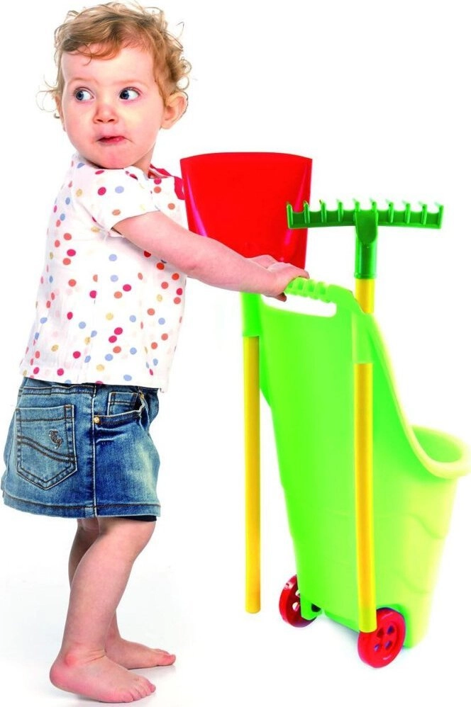 BigJigs CHILDREN`S GARDEN BARRORROW WITH TOOLS
