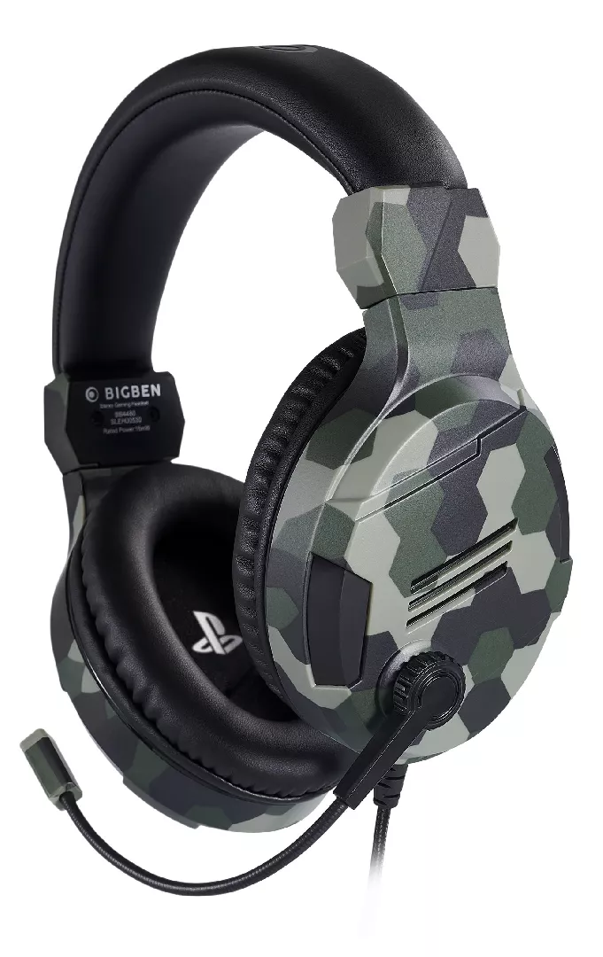 Bigben Interactive PS4OFHEADSETV3G headphones/headset Wired Head-band