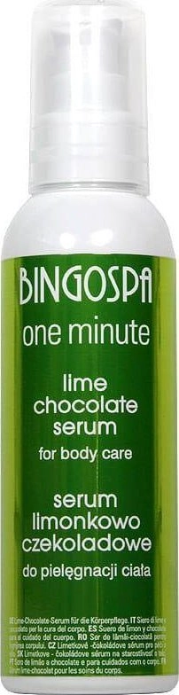 BingoSpa One Minute lime-chocolate serum for