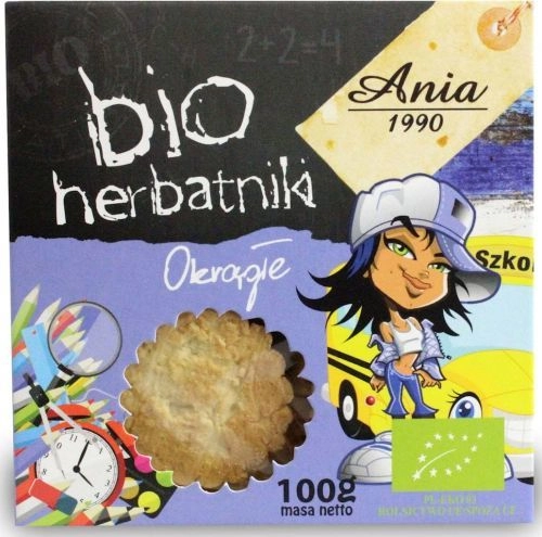 Bio Ania HERBATNIKI OKRĄGŁE BIO 100