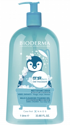 Bioderma ABCDerm Foaming Gel 1000 ml