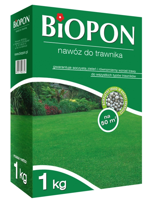 Biopon Nawóz granulowany do trawników 3kg