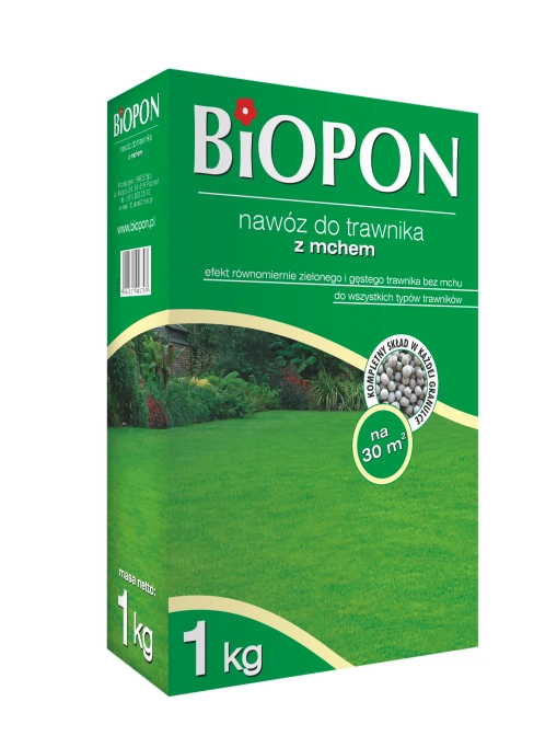 Biopon Nawóz granulowany do trawnika z