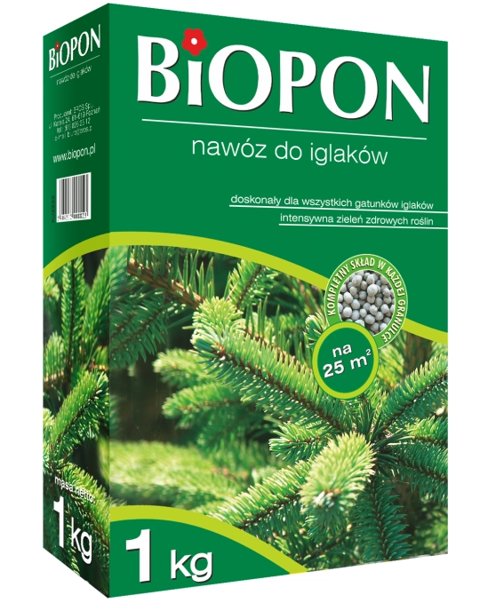 Biopon Nawóz granulowany do iglaków 1kg