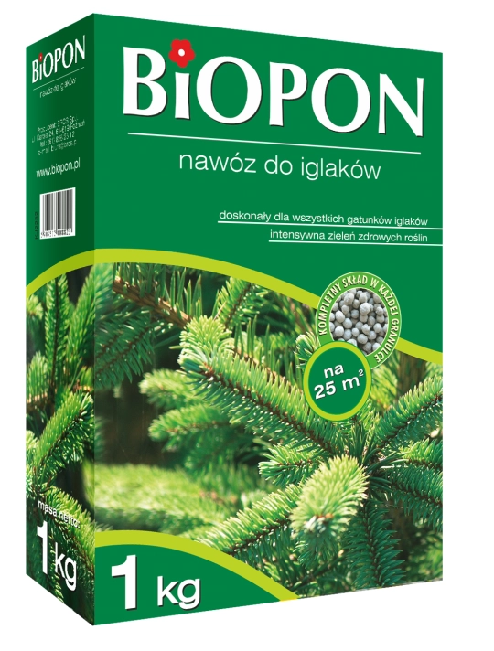 Biopon Nawóz granulowany do iglaków 3kg