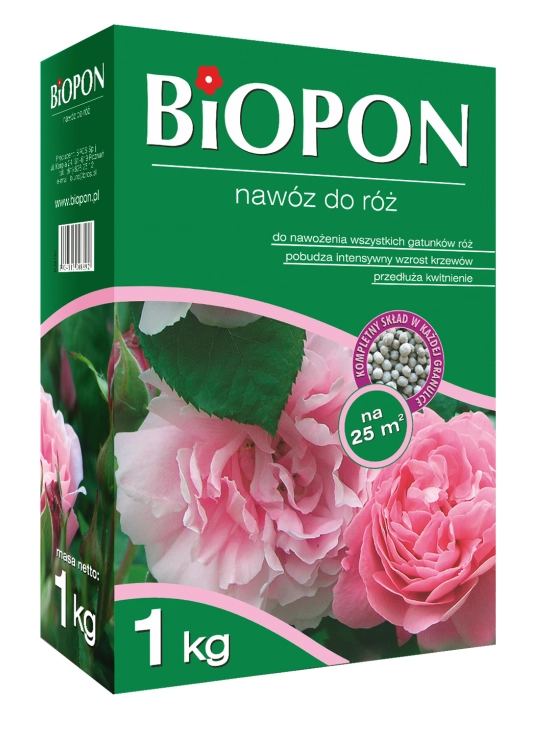 Biopon Nawóz granulowany do róż 1kg