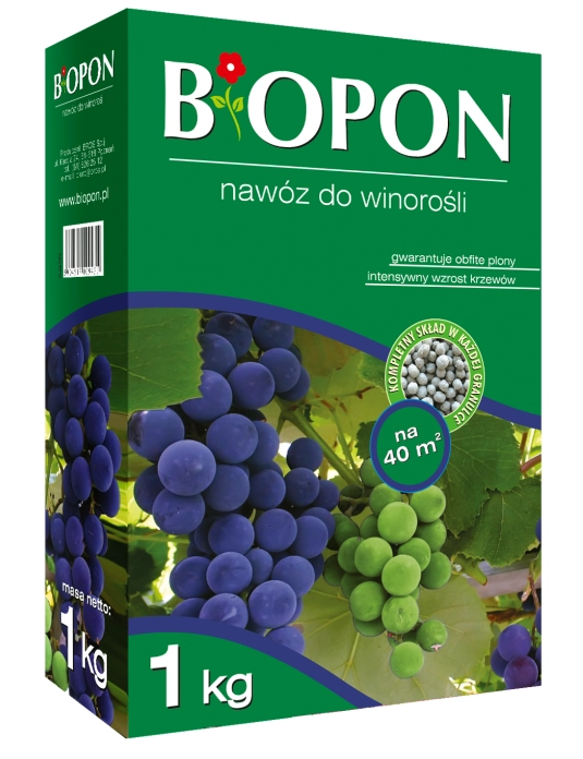 Biopon Nawóz granulowany do winorośli 1kg