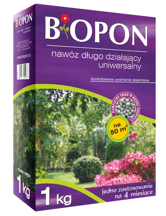 Biopon Nawóz granulowany długo działający uniwersalny