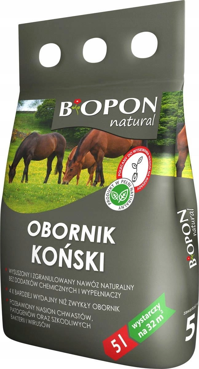 Biopon Obornik Granulowany Koński 5l BR