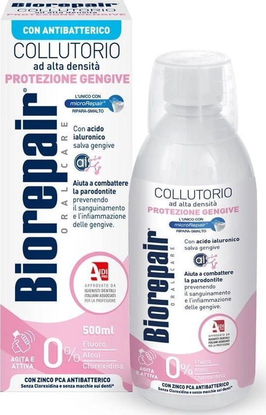 Biorepair Antibacterial Mouthwash 500ml 9457509