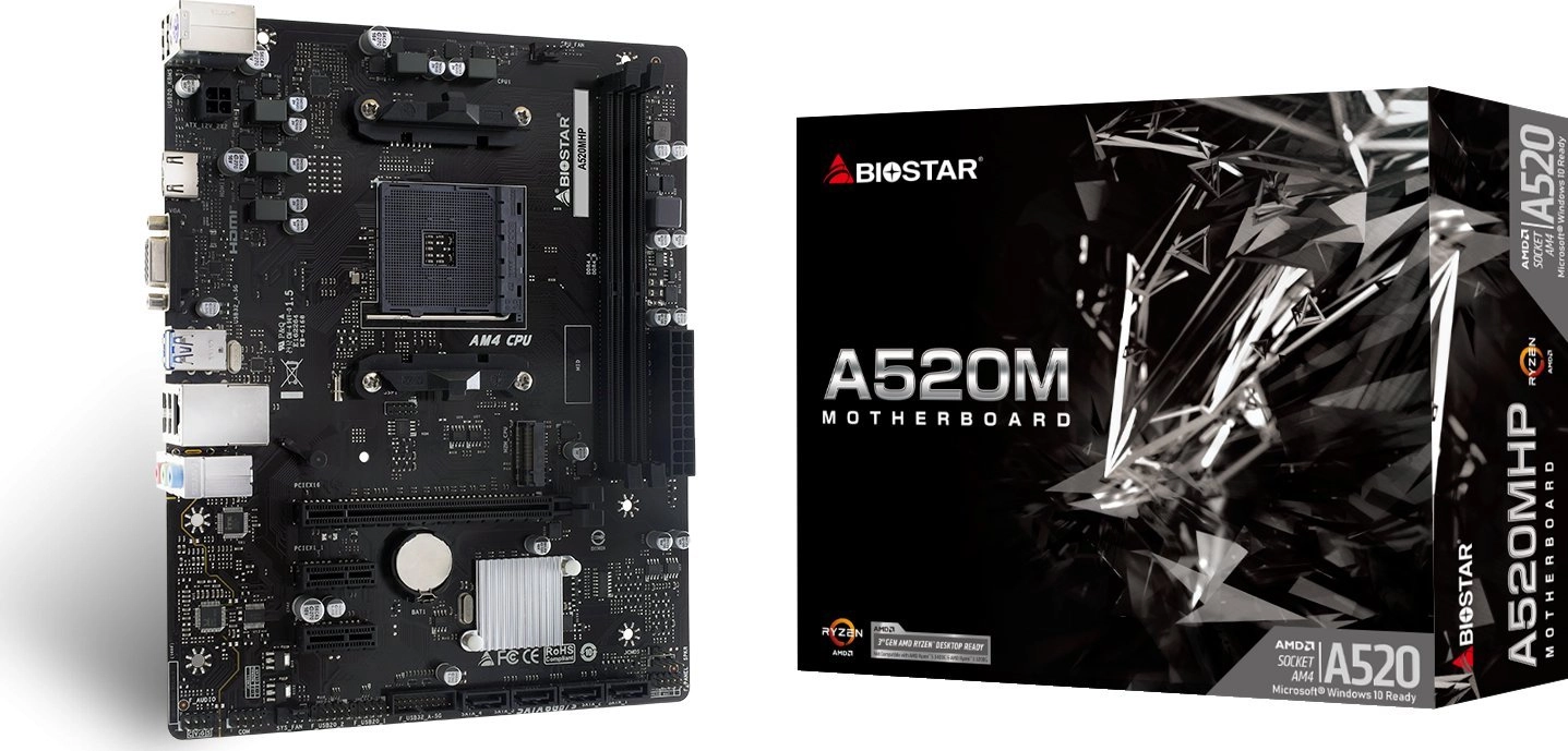 Biostar A520MHP - Socket AM4 A520MHP