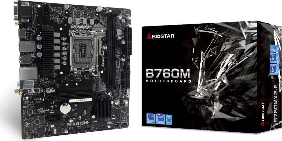 Biostar B760MX2-E D4 motherboard Intel B760