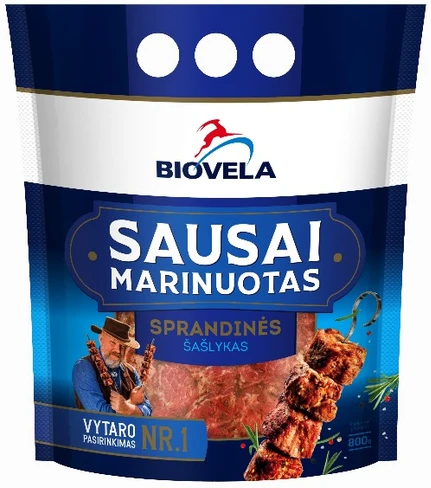 Pork neck barbecue BIOVELA dry marinated