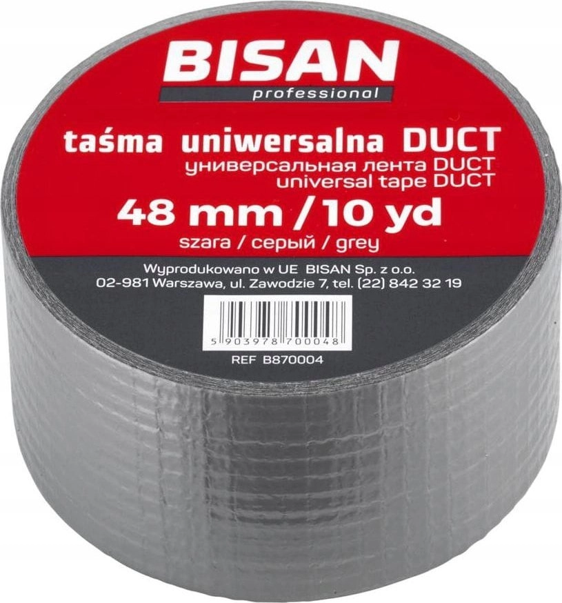 Bisan Bisan taśma uniwersalna DUCT 48mm/10yd
