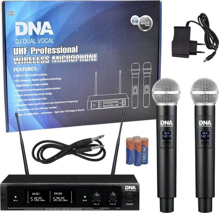 DNA DNA DJ DUAL VOCAL microphone