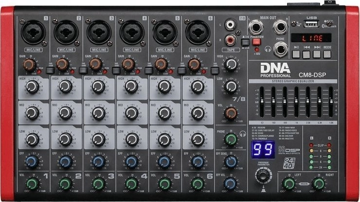 DNA DNA CM8-DSP audio mixer 8