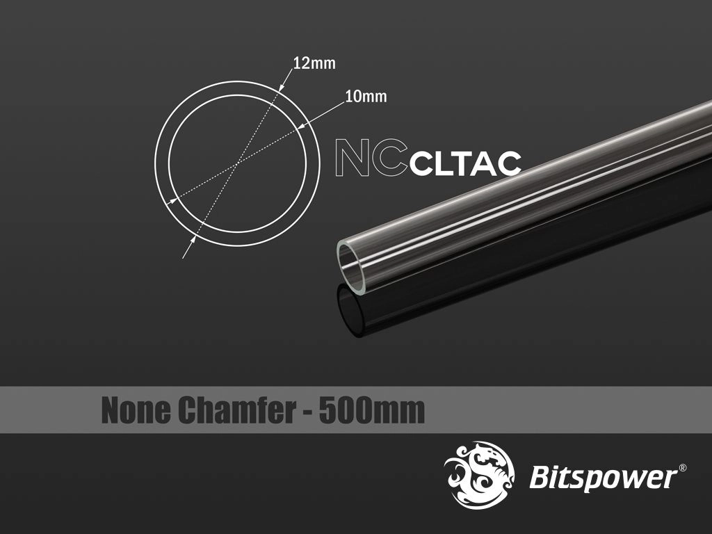 Bitspower Crystal Link Tube 12/10mm Länge